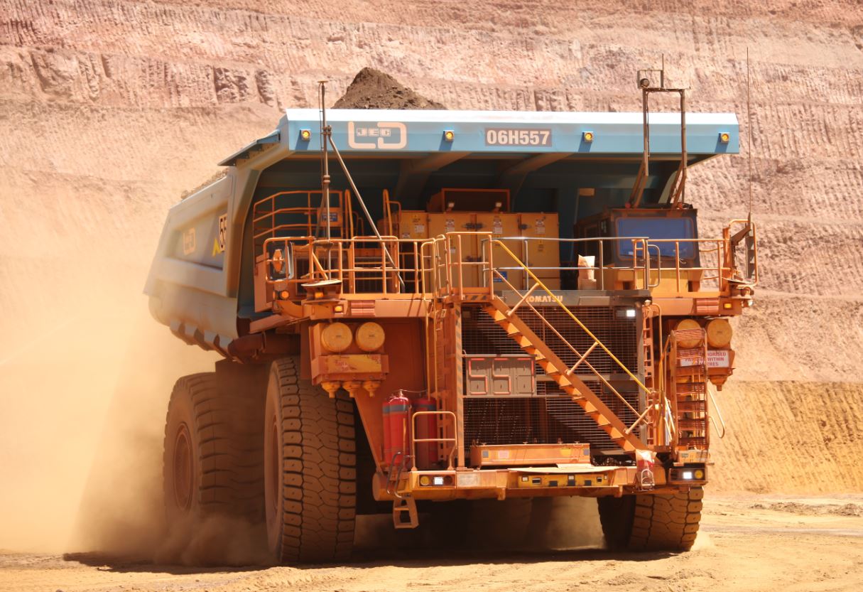 mining haul truck