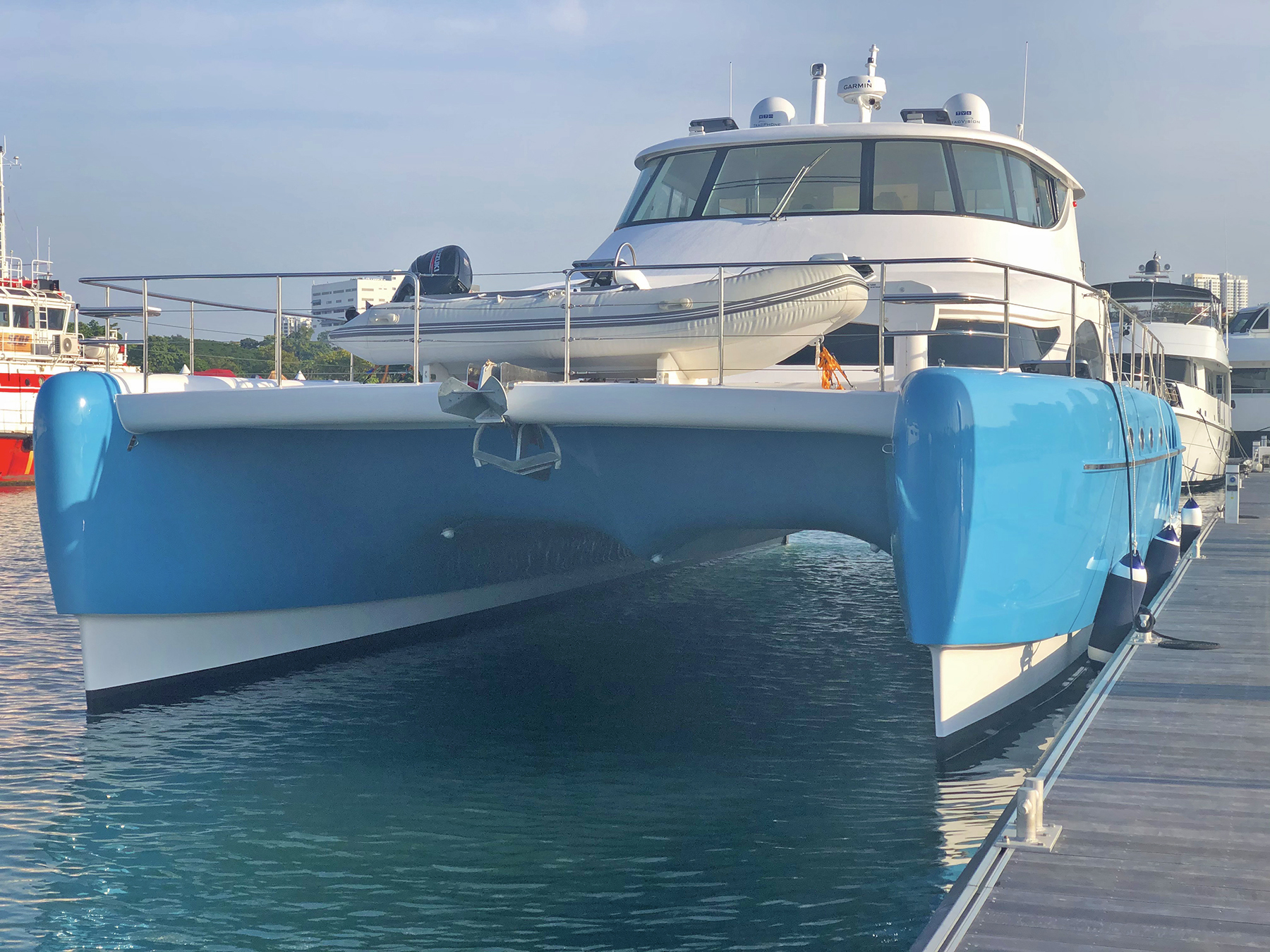 Cummins QSC8.3 powered Powerplay Catamaran