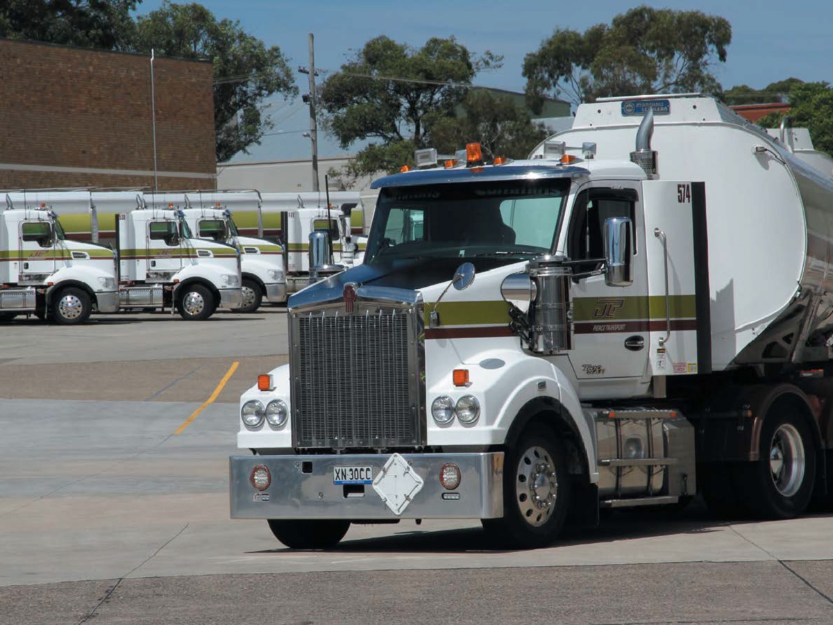 The latest Kenworths at JLP are T610s with Cummins X15 power in lot