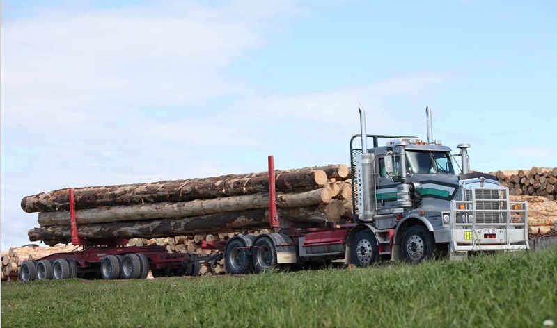 Twin-steer Kenworth T659 the  preferred spec at Pacific Haulage.