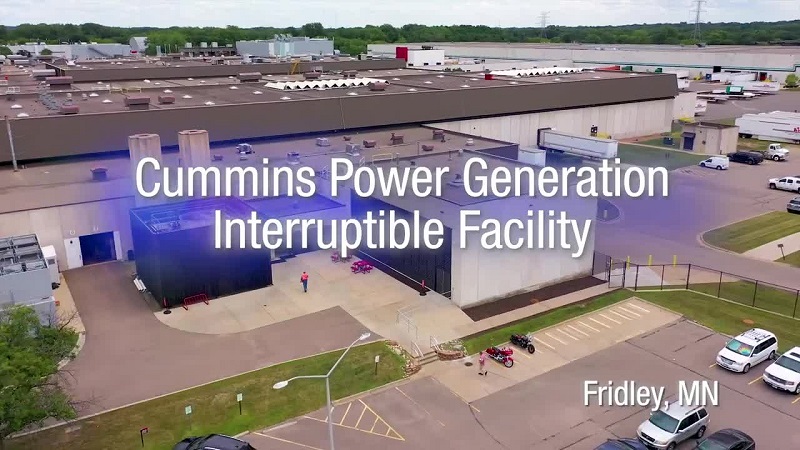 Cummins Power Generation Interruptible Facility video still