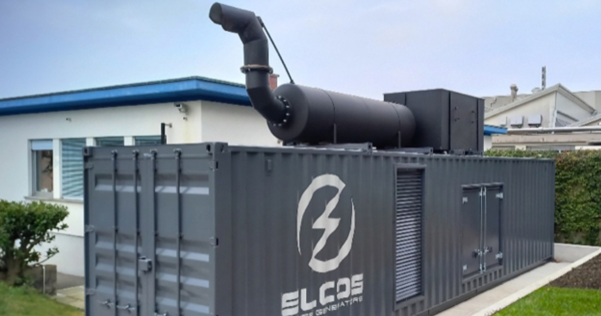 elcos containerized generator