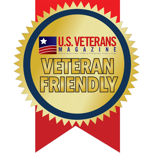 veteran friendly company award badge