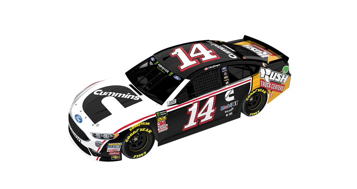 The No. 14 car pictured here will race at Talladega Superspeedway on Oct. 14, 2018