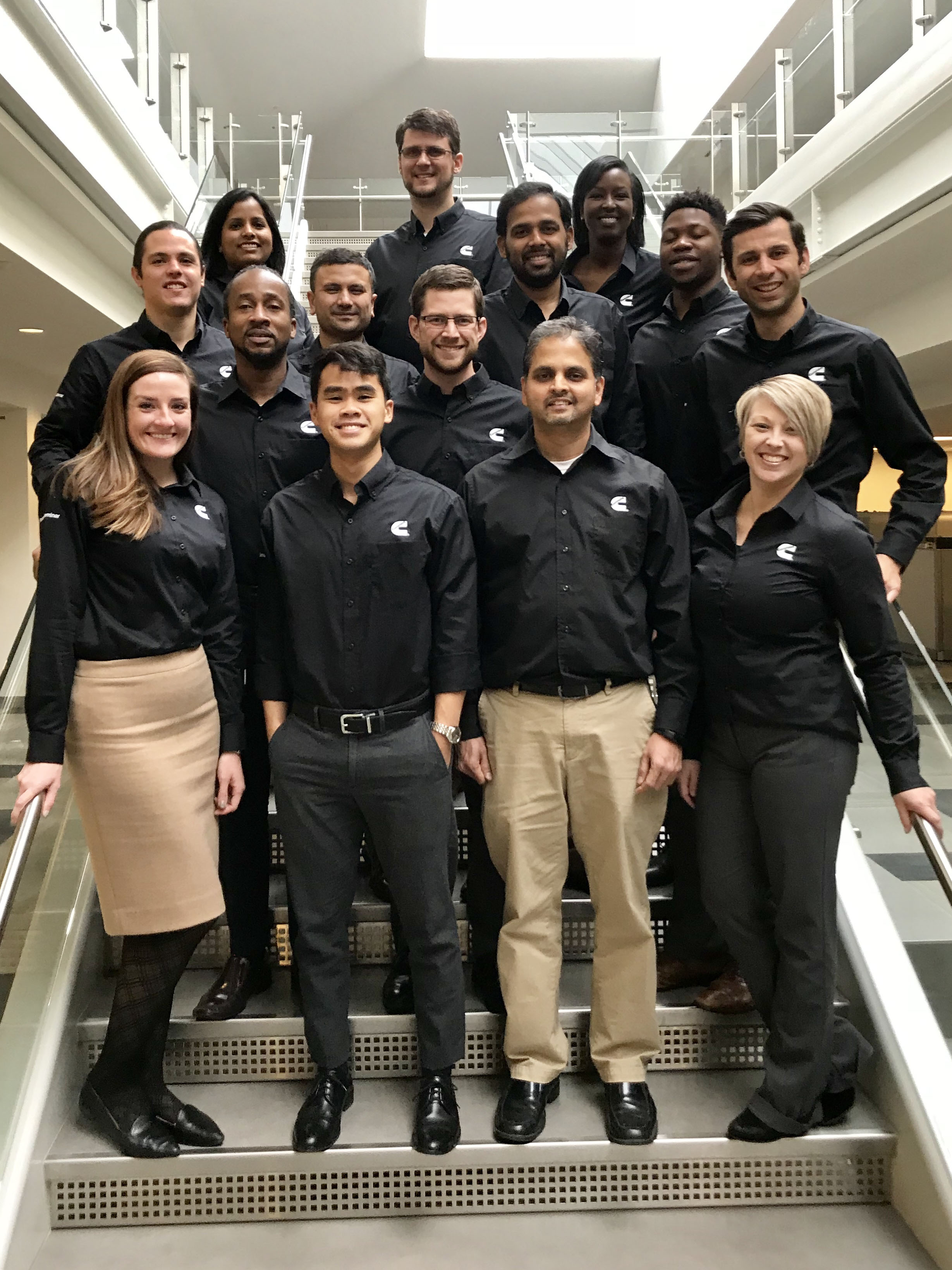 Cummins Sales Application Engineering (SAE) team members and presenters