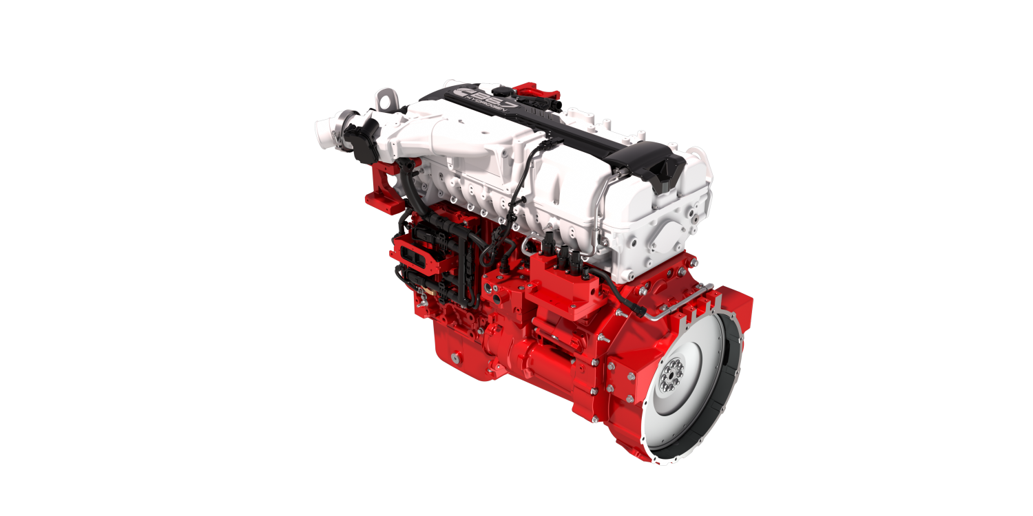 Cummins B6.7-litre hydrogen internal combustion engine 