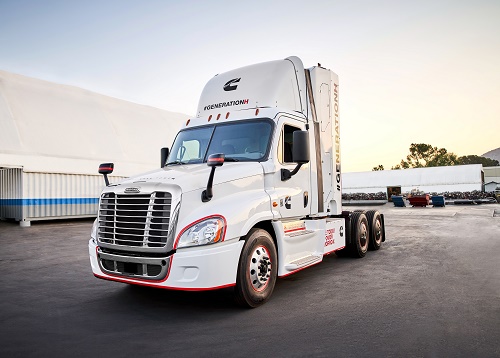 Fuel  cell truck for the California Energy Commission