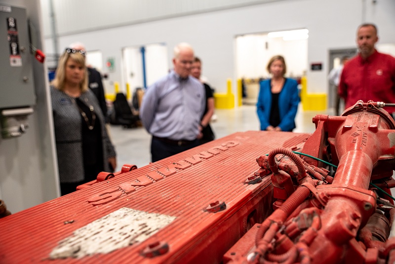 Photo from the Cummins Machine Integration Center Opening