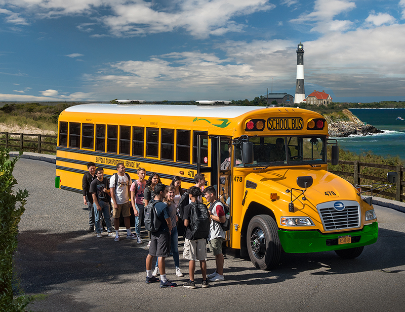 Cummins Blue Bird Electric School Bus