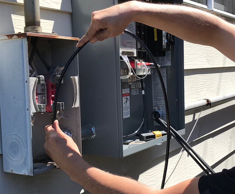 Cummins home standby generator installation