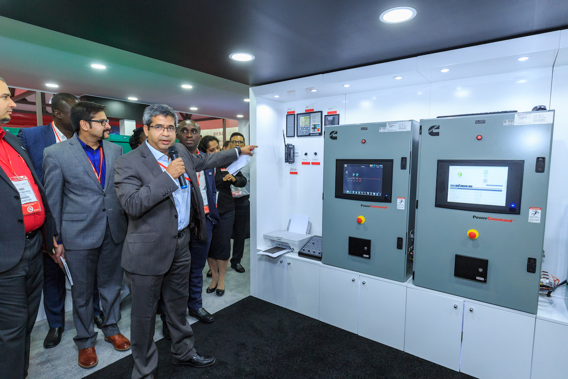 Power Generation Business Director Alok Joshi puts the DMC8000 Simulator through its paces.