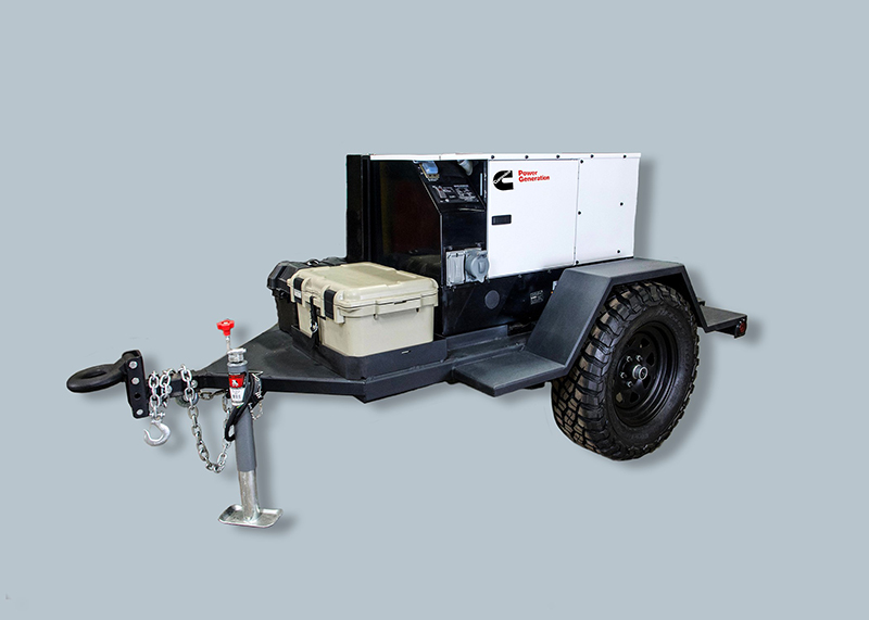 Cummins Tier IV Final C12D2RE mobile generator set