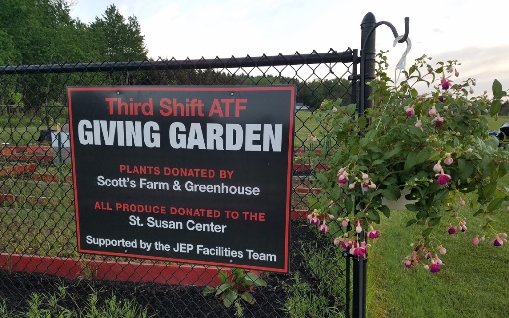 St. Susan Center at JEP Giving Garden