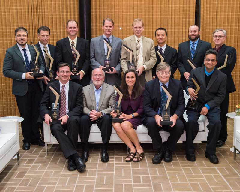 Joan Wills and fellow Perr Award recipients