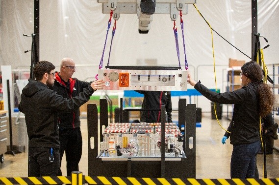 employees at the Milton Keynes facility