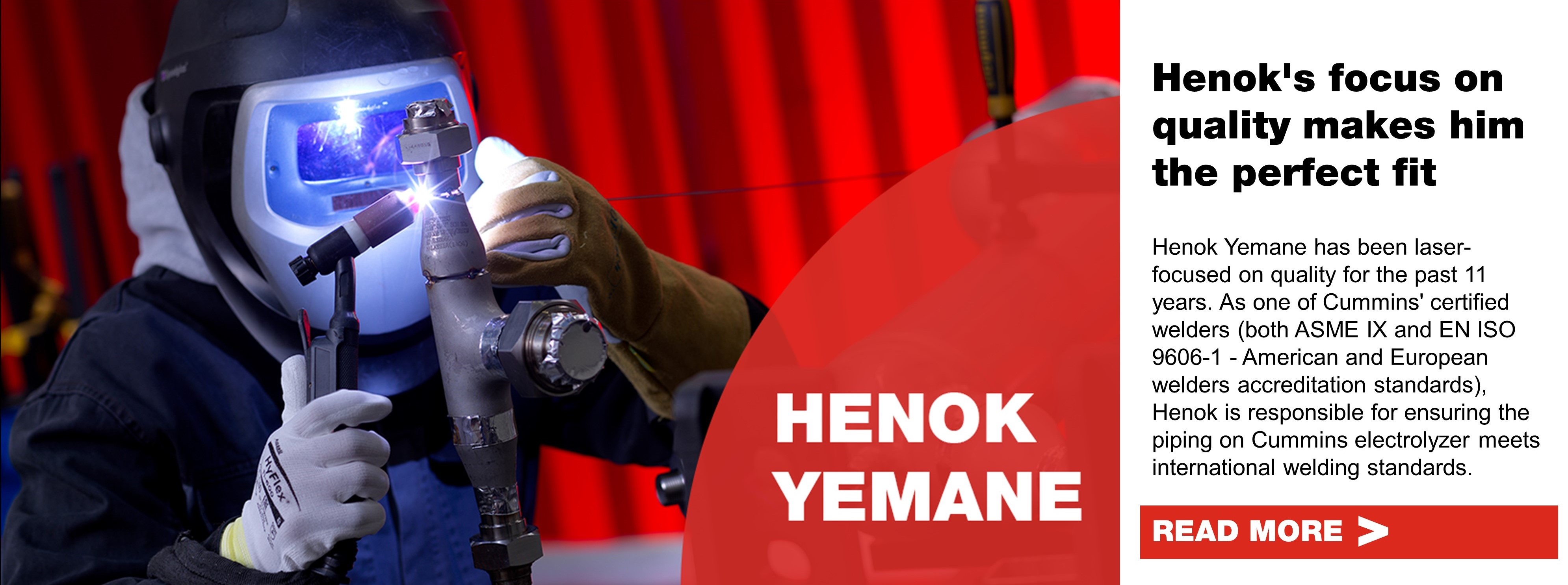 Henok's focus on quality makes him the perfect fit