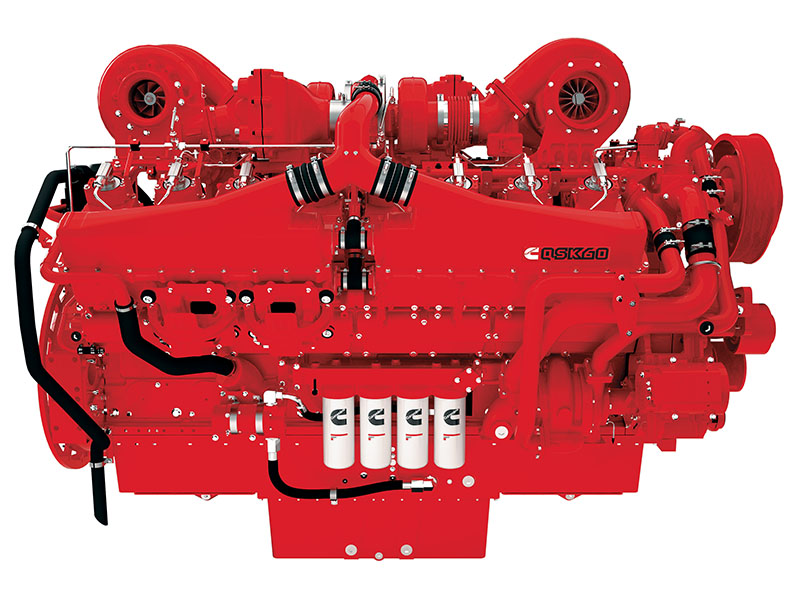 Cummins QSK60 Stage V engine