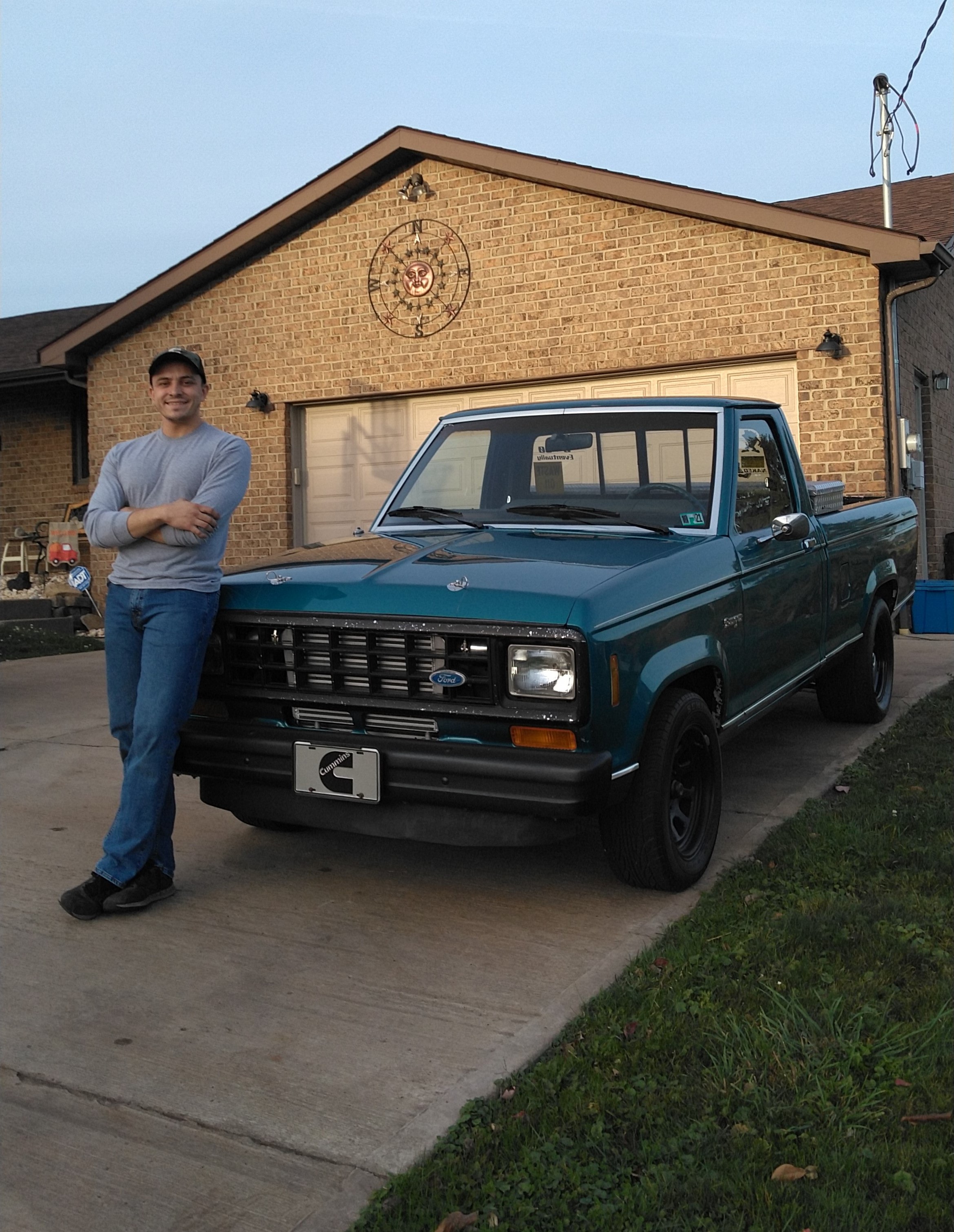 Austin and his truck