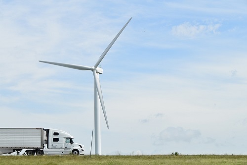 Meadow Lake Wind Farm in northwest Indina