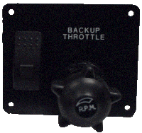 marine backup throttle