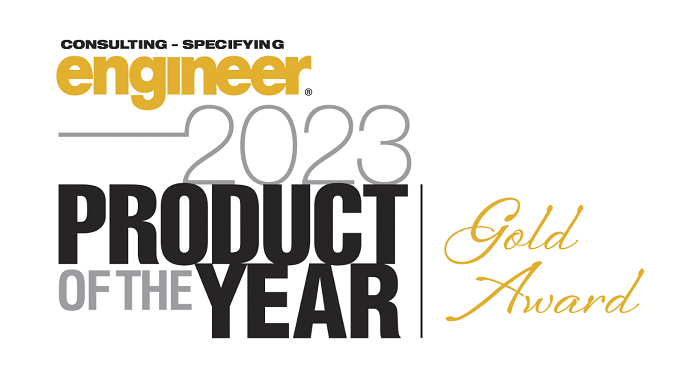 Consulting Specifying Engineer Magazine Gold Award for 2023 Product of the Year