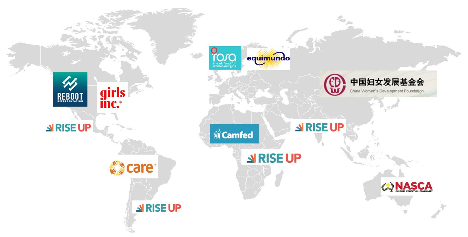 Cummins Power Women logo map