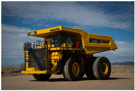 Komatsu 930E-4 truck