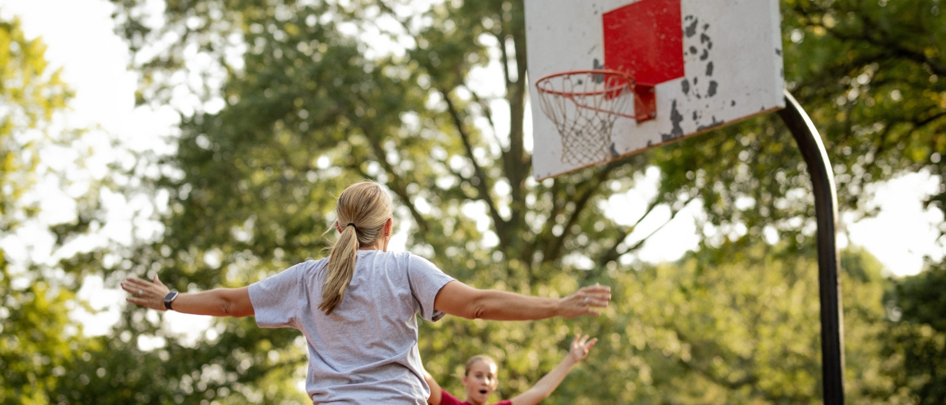 woman coaching basketball