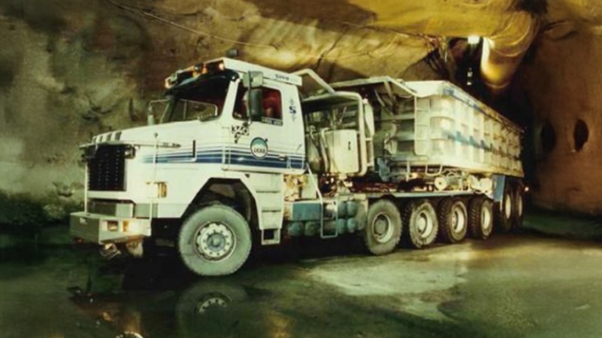 The Sisu SRH 450 Mammoth underground