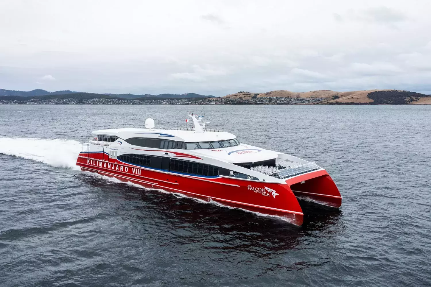 ferry on the water