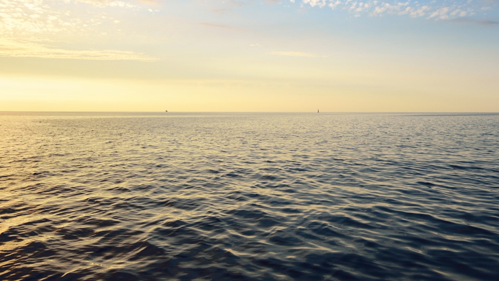 ocean at sunset