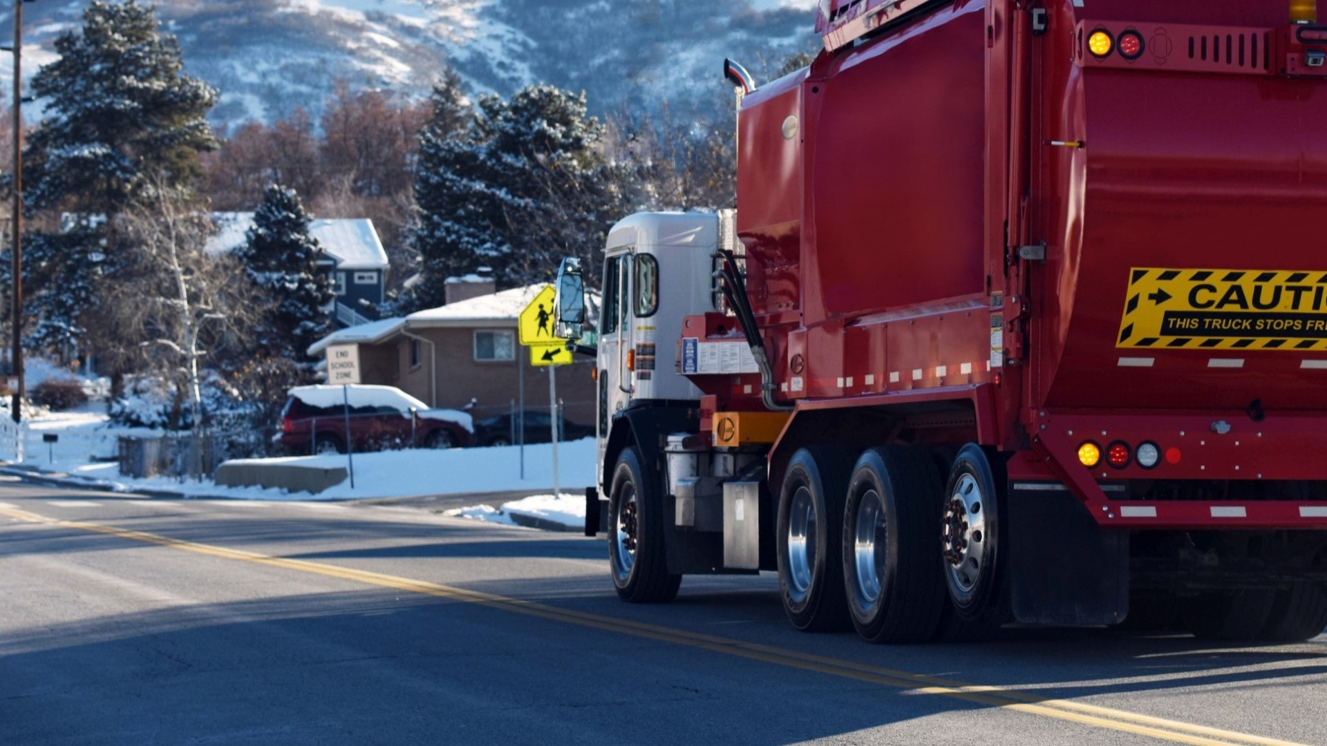 refuse truck