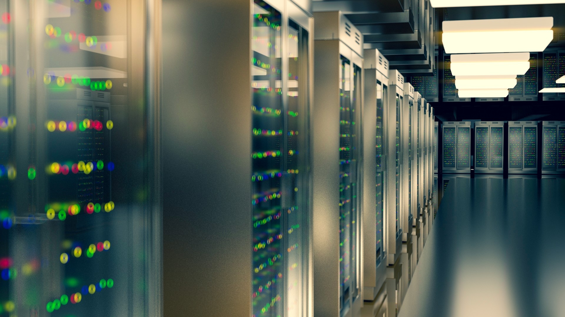 data center server room