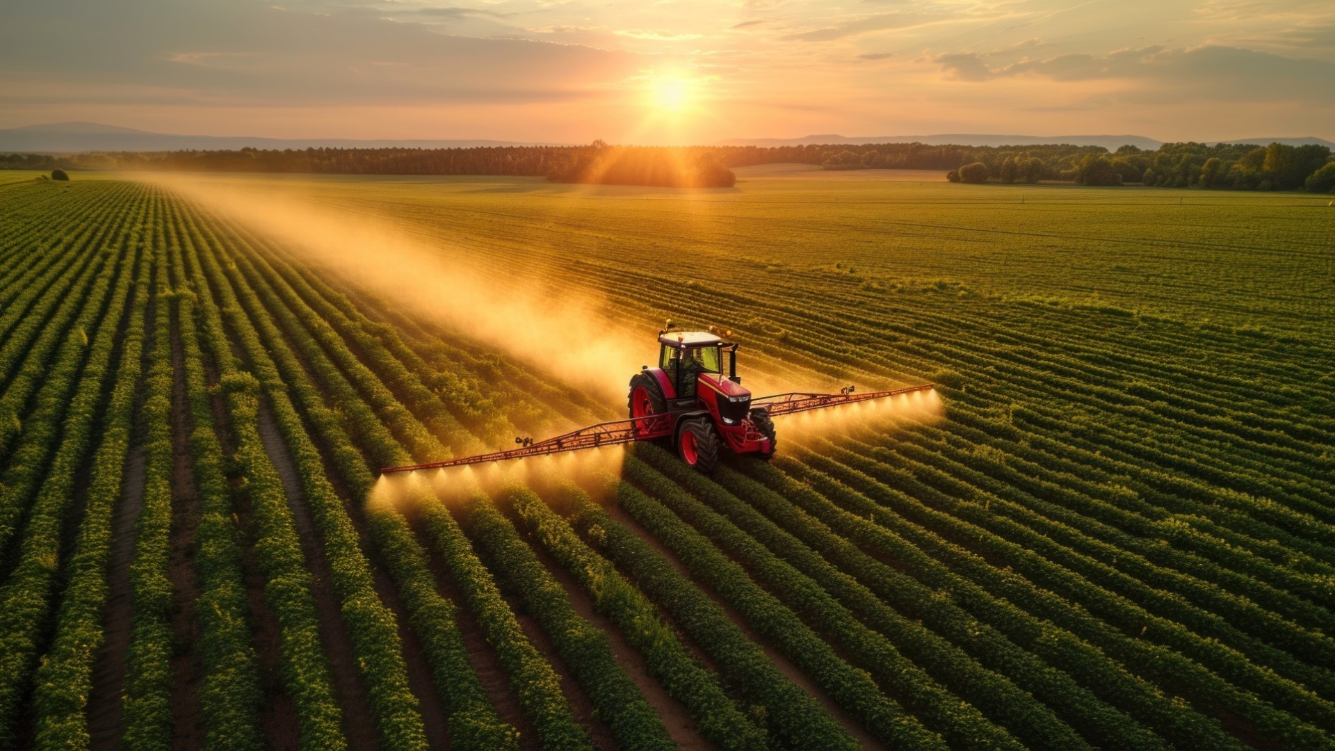 farmer taking care of their crops