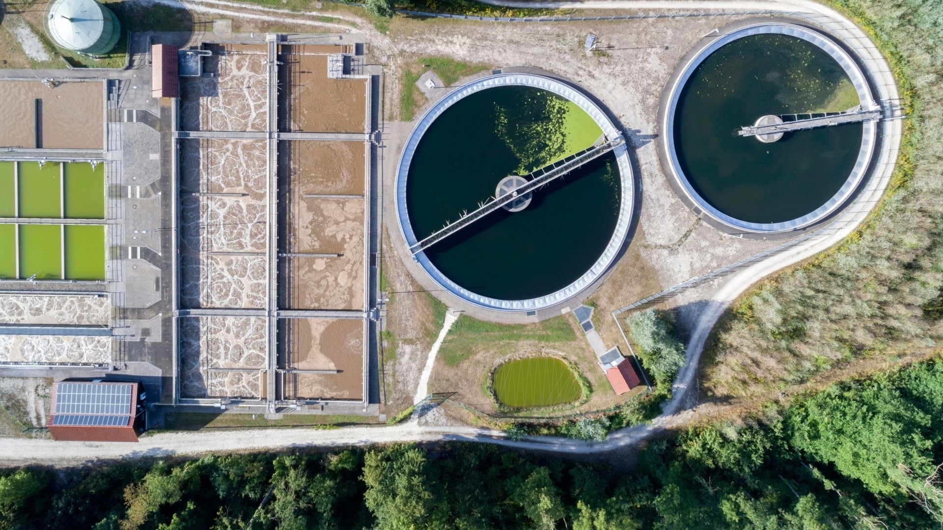 waste water treatment center