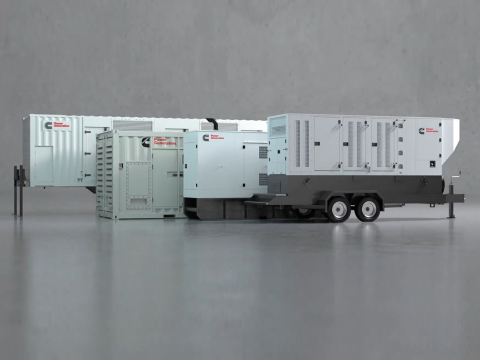 Tier 4 rental generator sets