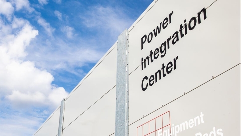 Outside view of the Power Integration Center