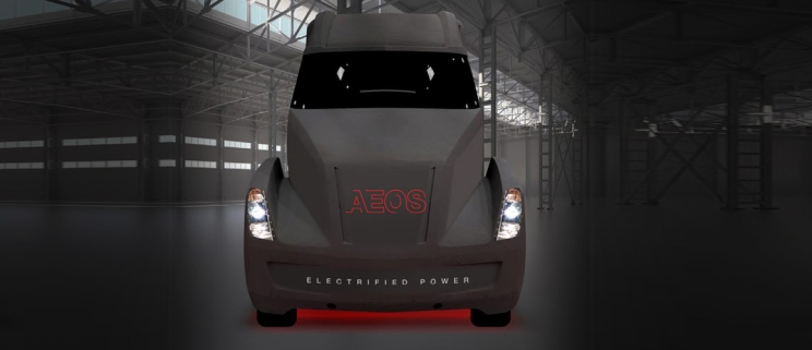 Cummins AEOS all-electric concept truck