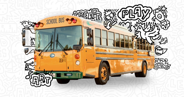 Cummins Bluebird Electric School Bus