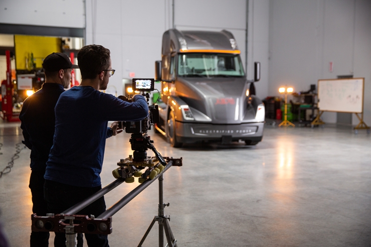 Behind the scenes of Cummins "Wild Ideas" video shoot