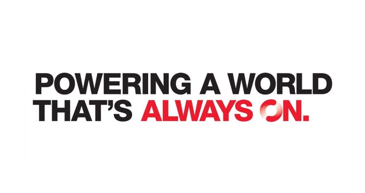 cummins powering a world that's always on tagline graphic