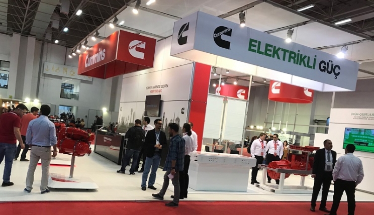 Cummins displayed an electric system for bus applications at the Busworld show in Izmir, Turkey. 