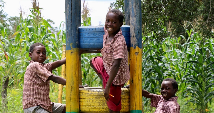 Kids playing