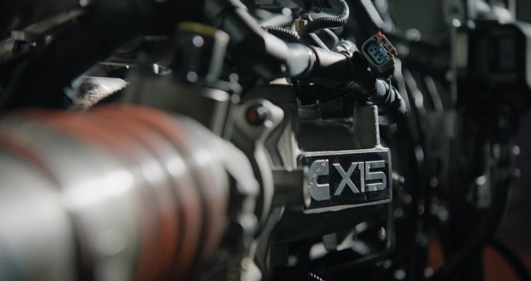 X15 engine close-up