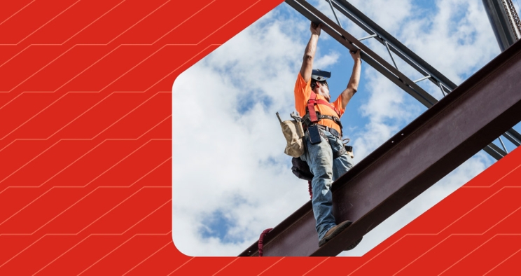 Person working on infrastructure
