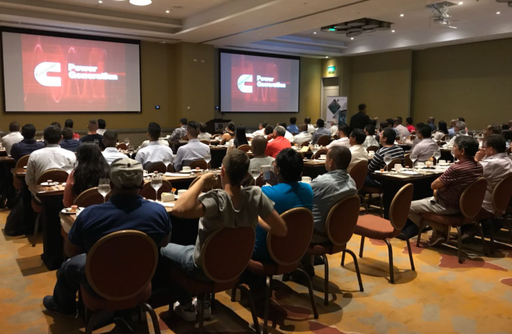 Attendances at the Colombian Power Seminar events were far higher than the expected numbers