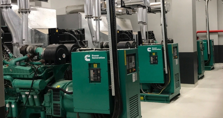 The installation is in a purpose-built ground floor room 