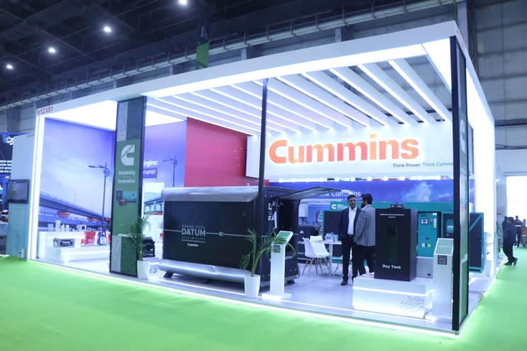 Cummins India stall at bauma ConExpo 2024 stall