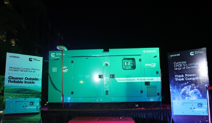 Cummins-powered CPCBIV+ gensets