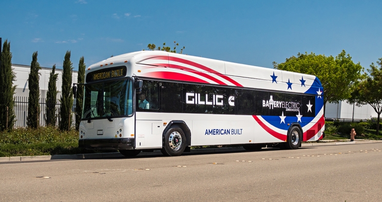 GILLIG's Cummins-powered Battery Electric Bus 